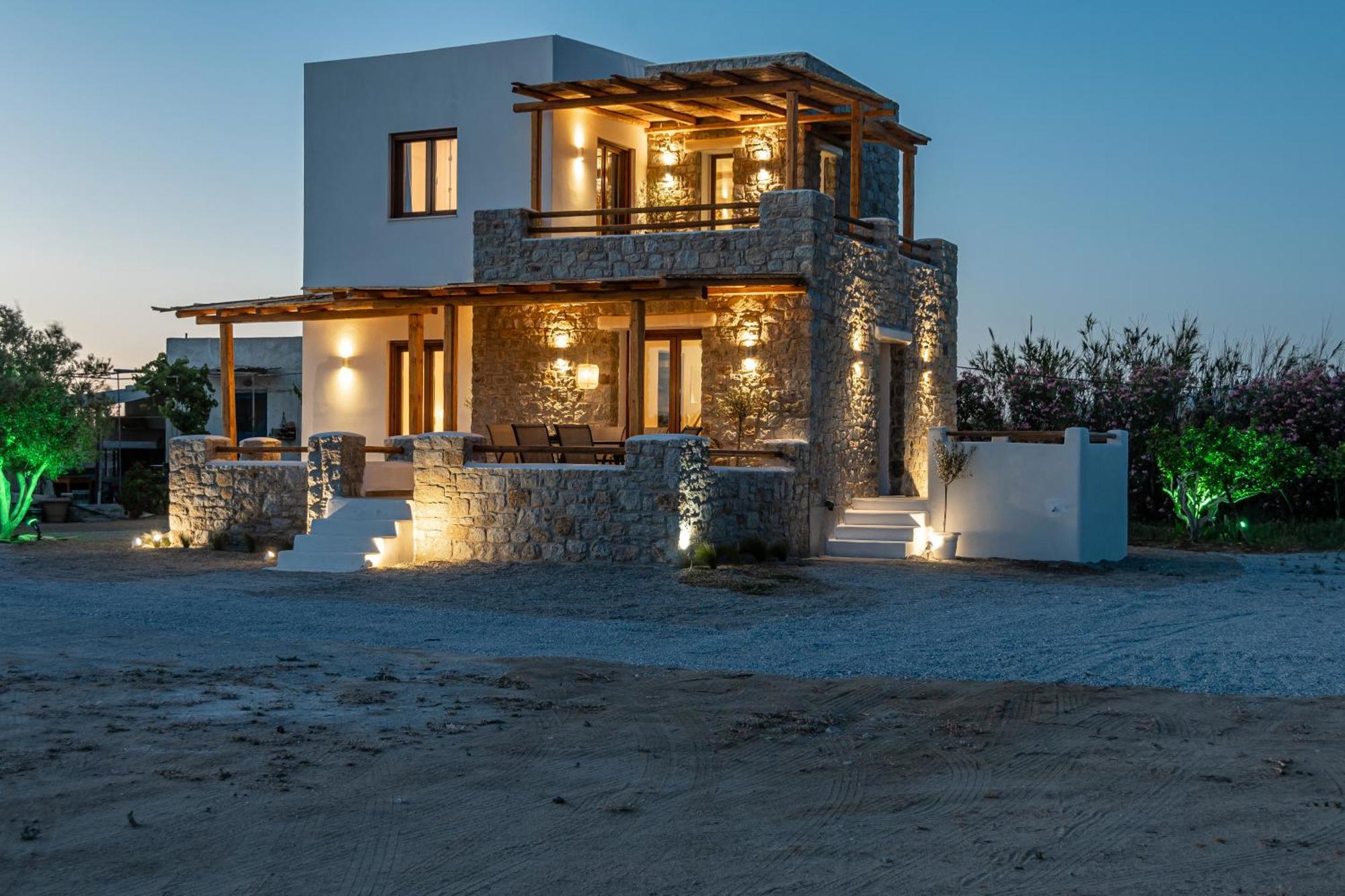 Naxos Beachwalk Villa Plaka Maragkas 외부 사진