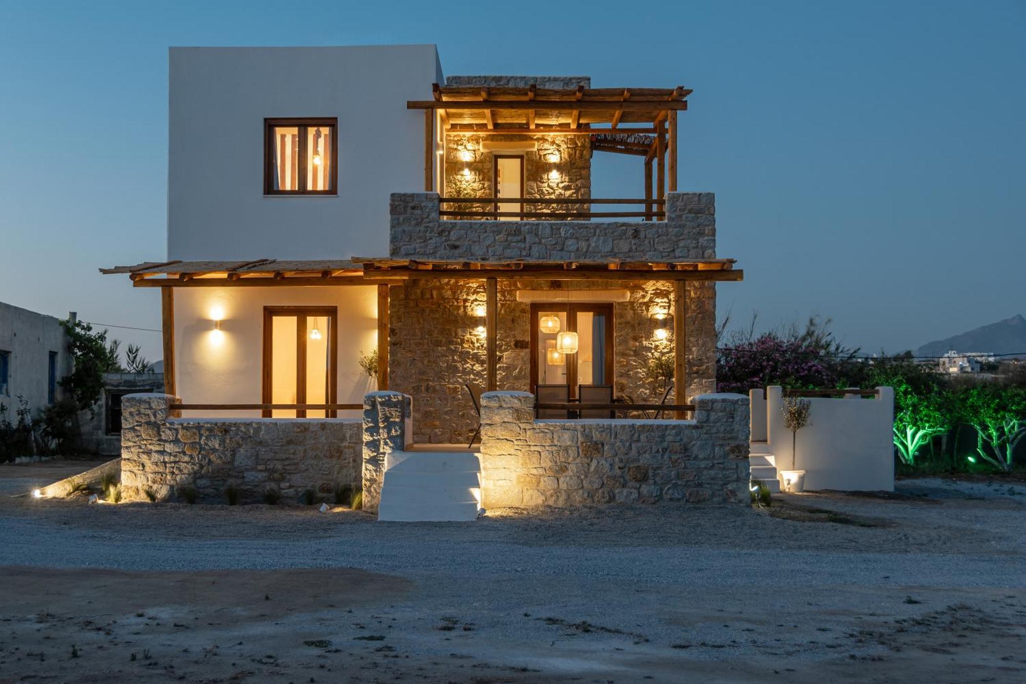 Naxos Beachwalk Villa Plaka Maragkas 외부 사진